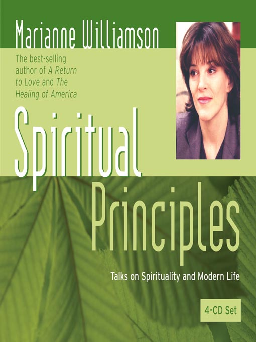 Title details for Spiritual Principles by Marianne Williamson - Wait list